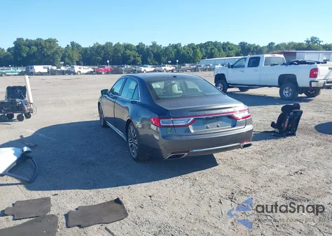 2017 Lincoln Continental Reserve из США, поврежденный, VIN 1LN6L9NC4H5614276